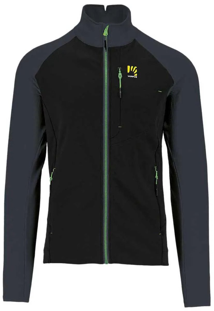 Karpos Pizzocco Evo Fleece Met Volledige Rits Man Zwart