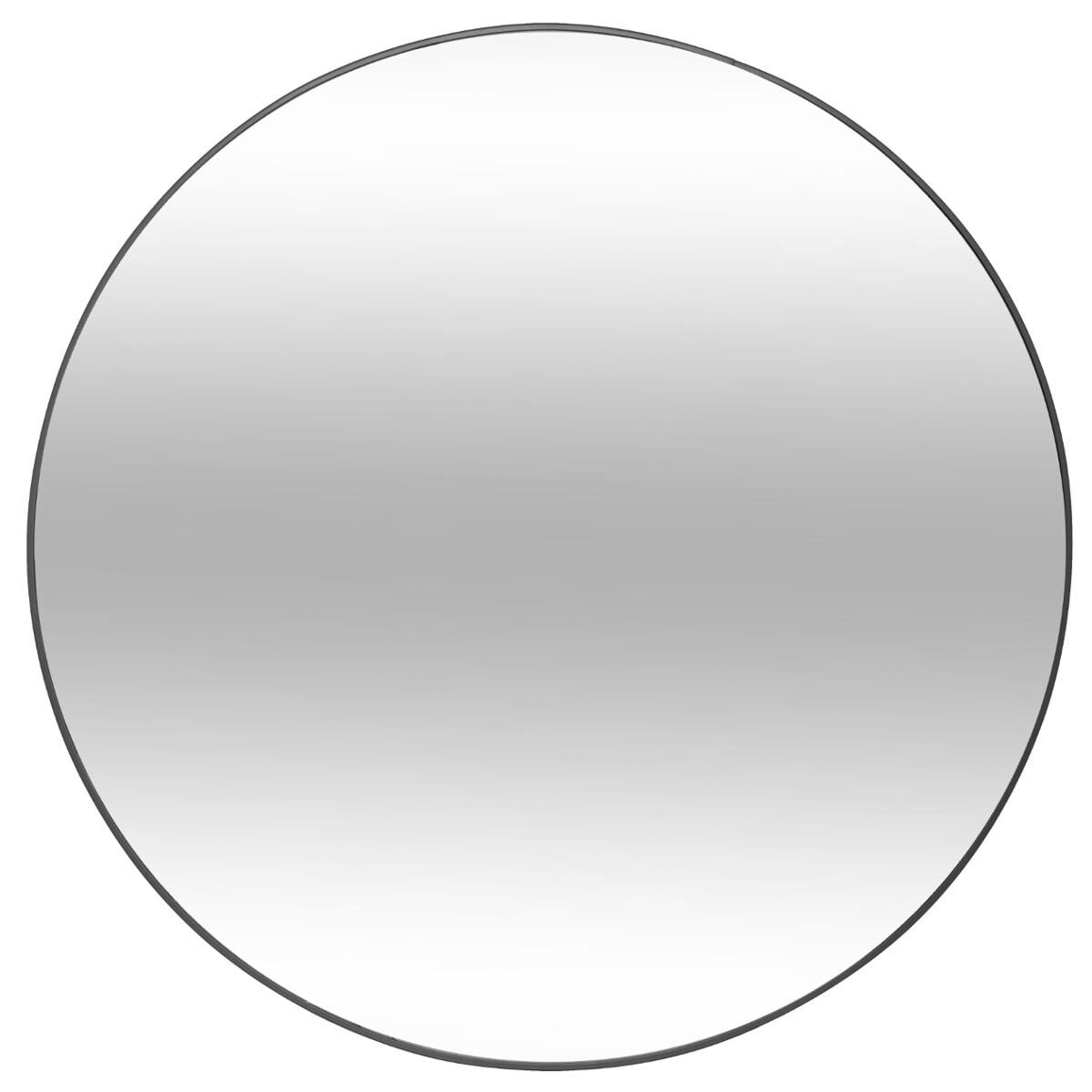 Ronde designspiegel met dun metalen frame 76 cm ALICE