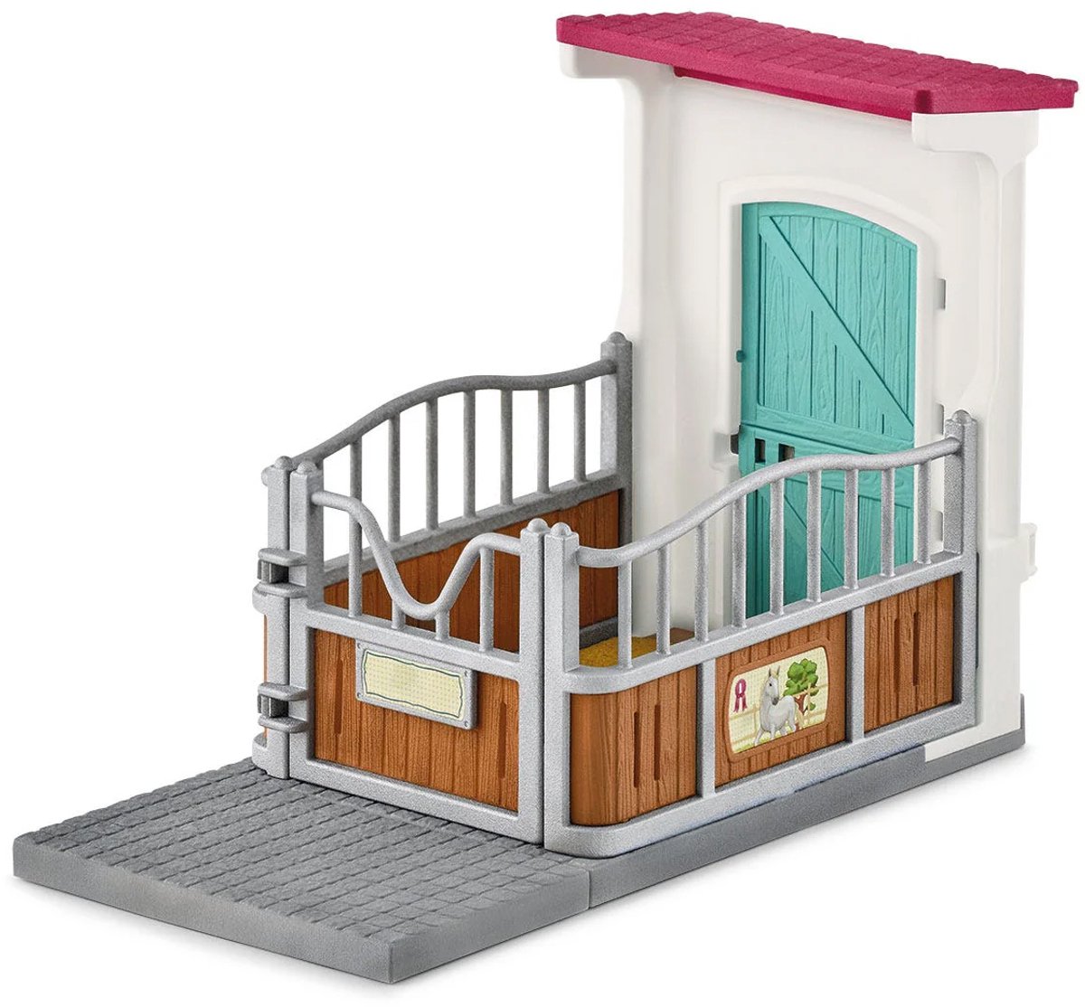 schleich HORSE CLUB - Paardenbox - Speelfigurenset - Kinderspeelgoed voor Jongens en Meisjes - 5 tot 12 jaar - 42569 — afbeelding 6