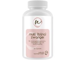 Multi-Mam Natural Women Care - Multi (bijna) zwanger - Multi vitamine - Foliumzuur - Vitamine - mineralen - natuurlijk - kinderwens - zwanger - zwangerschap - borstvoeding - supplement - mama - multi mama - moeder - borstvoeding supplementen - Multivitaminen