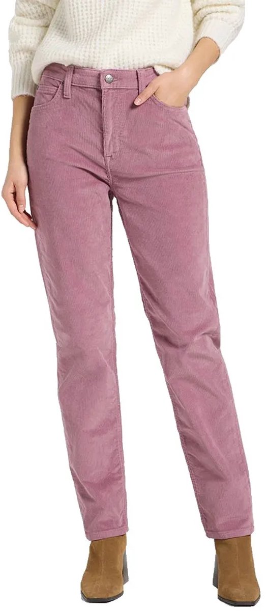 Lee Carol Regular Fit Broek 26 33 Vrouw Plumberry
