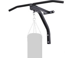 Pull up bar - Pull up - Bokszak muurbeugel - Wandmontage - Belastbaar tot 130Kg