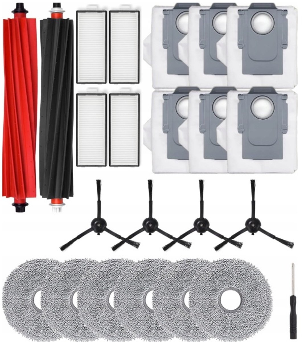 accessoireset compatibel met Roborock Q Revo Master / Q Revo Slim - hoogwaardige vervanging