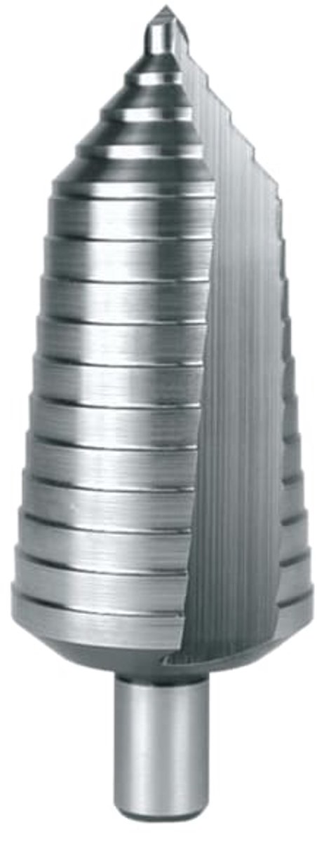 RUKO 101097 Getrapte boor 6 - 40.5 mm HSS Gezamenlijke lengte 105 mm 3 vlakken schacht 1 stuk(s)