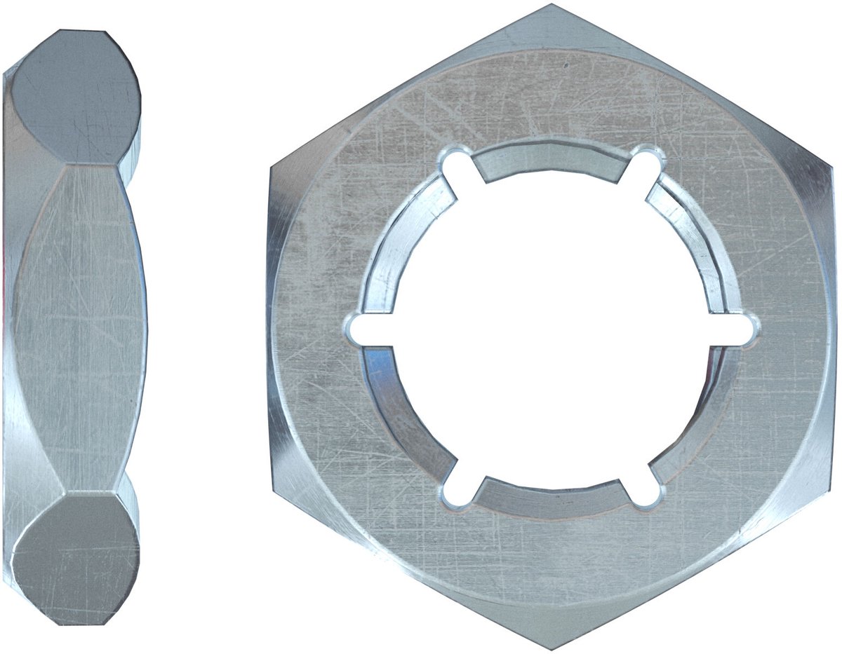 Fischer Veiligheids-zeskantmoer FMSB MU M12 (100 stuks) - 547810