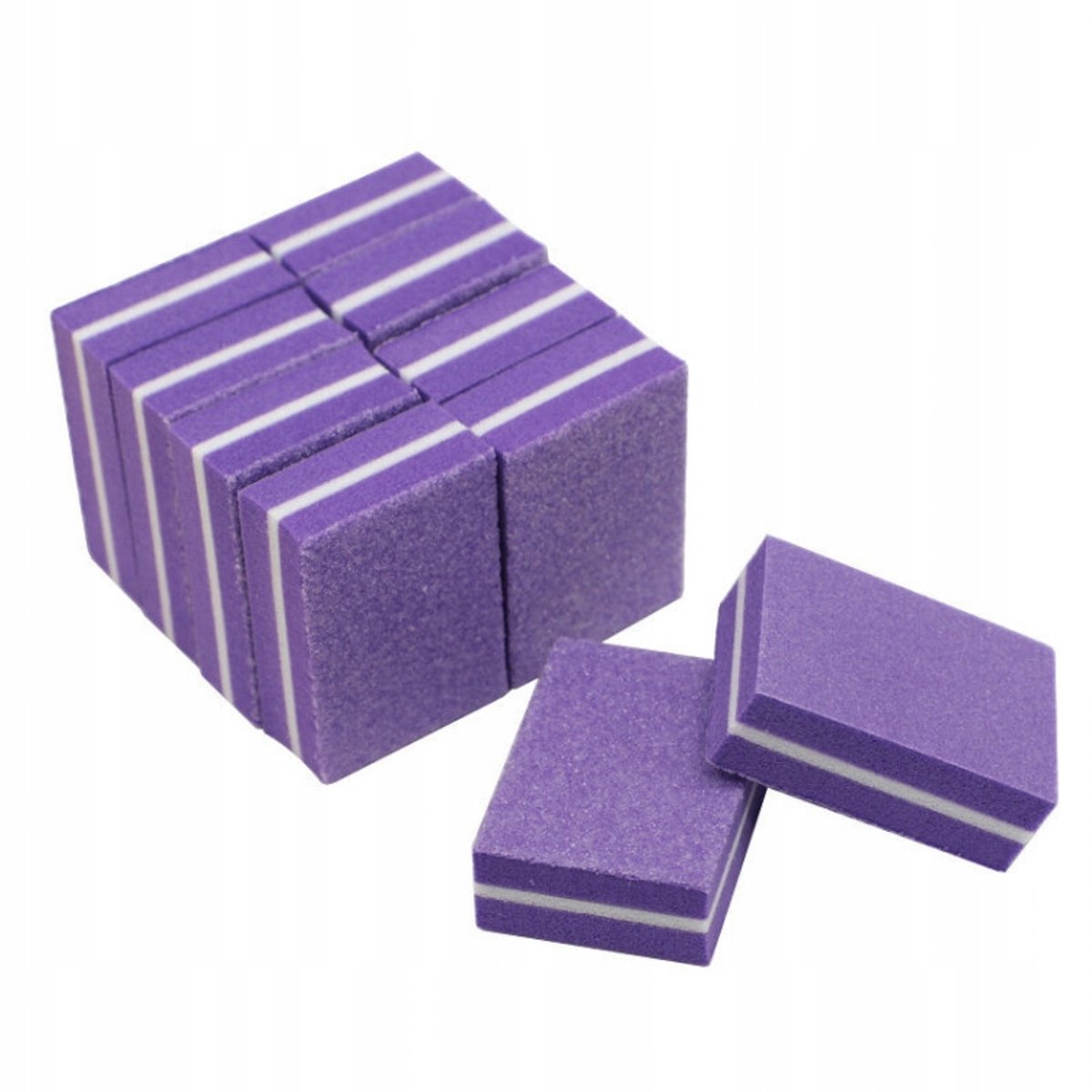 Mini polijstblokje voor nagels - Fiolet, wegwerp