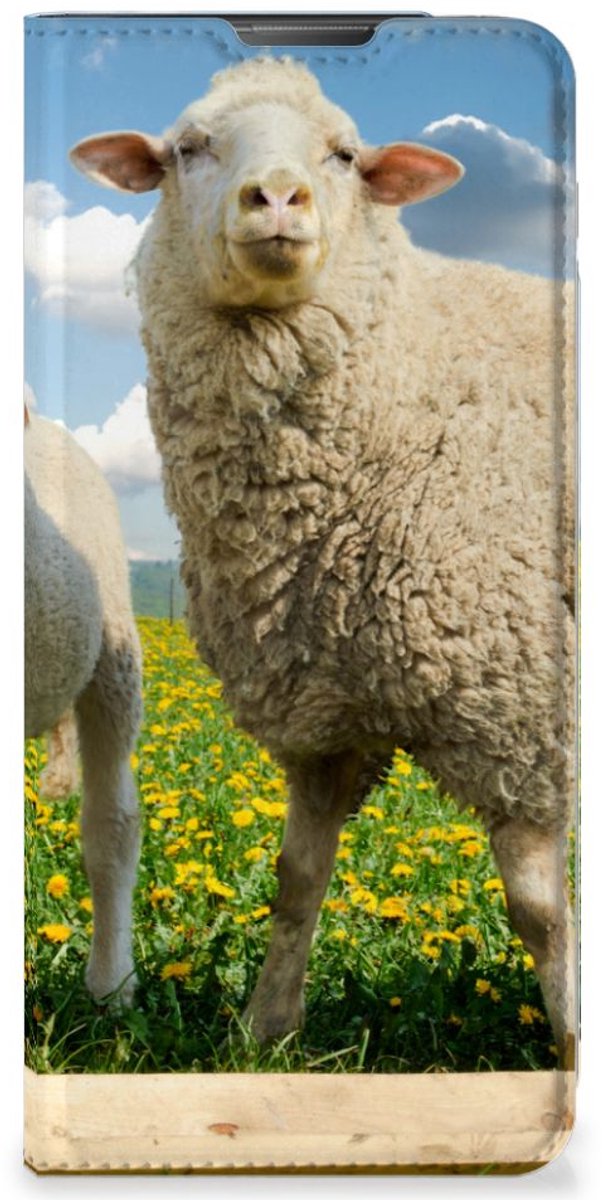 Motorola Moto E20 Hoesje maken Schaap en Lammetje