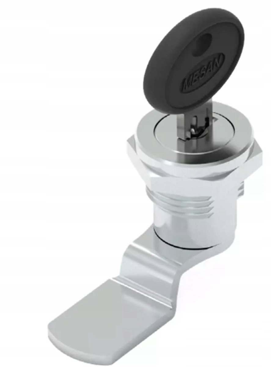 Draaislot 20mm ZnAl Chroom, Gelijksluitend, iMATX
