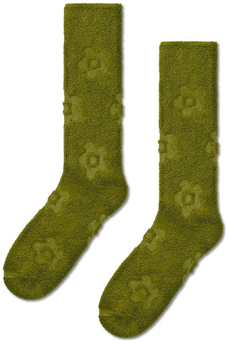 Happy Socks - Fluffy Flower Crew Sock - Unisex - Sokken