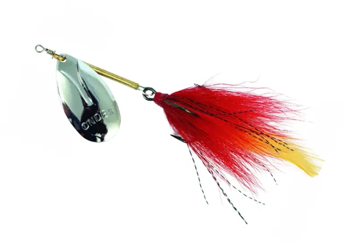Ondex Buck Spinner maat 3 – 3,5 gram met enkel blad Silver