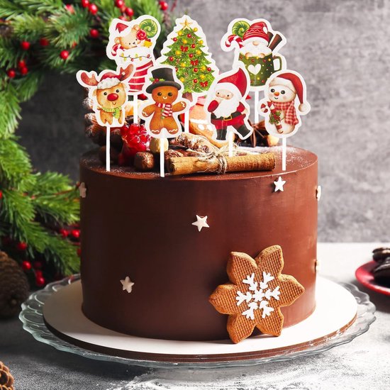 Kerst minicupcake prints - combivel 40 stuks