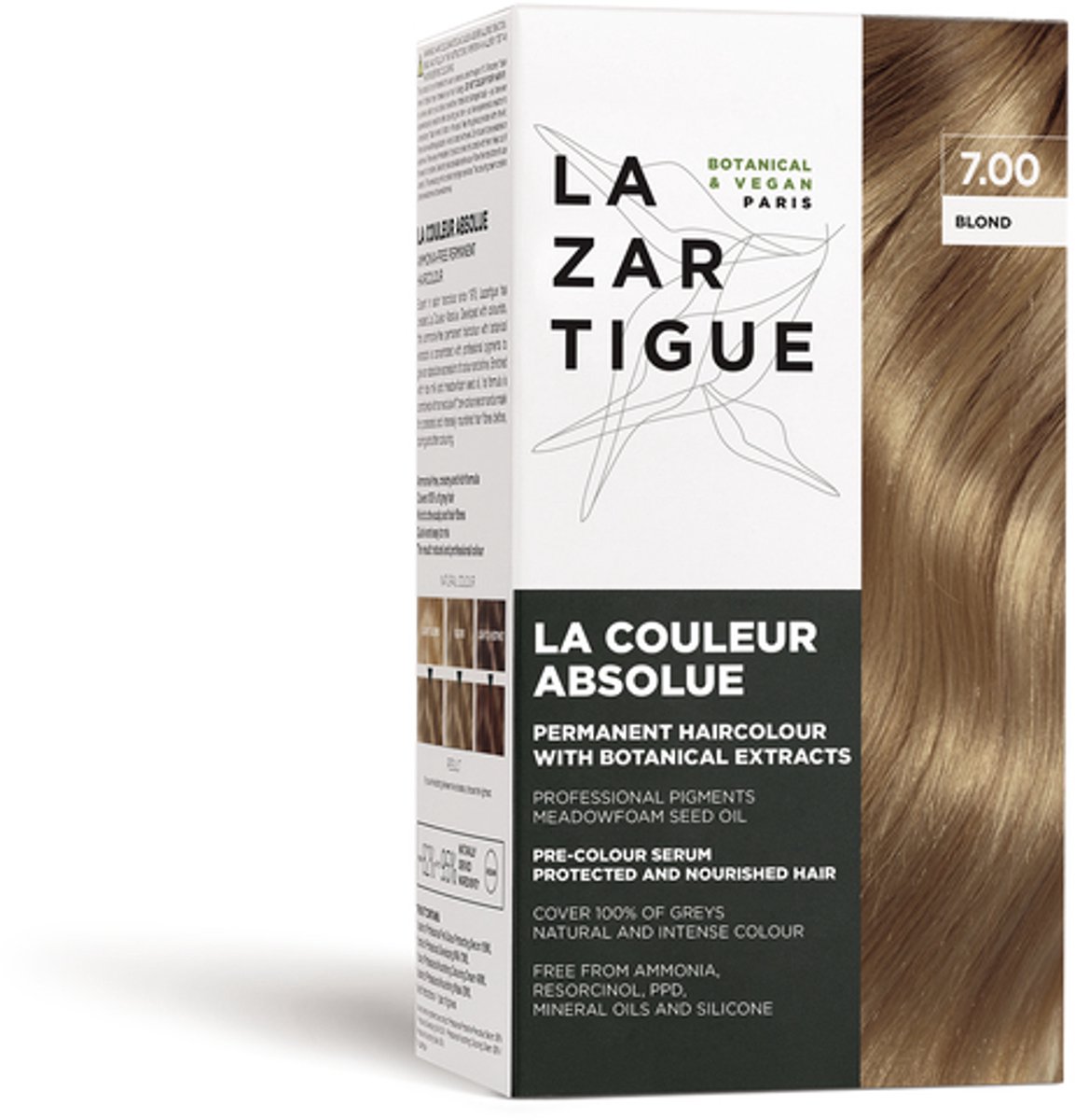 Lazartigue La Couleur Absolue Permanent Haircolour Pakket Blond Set