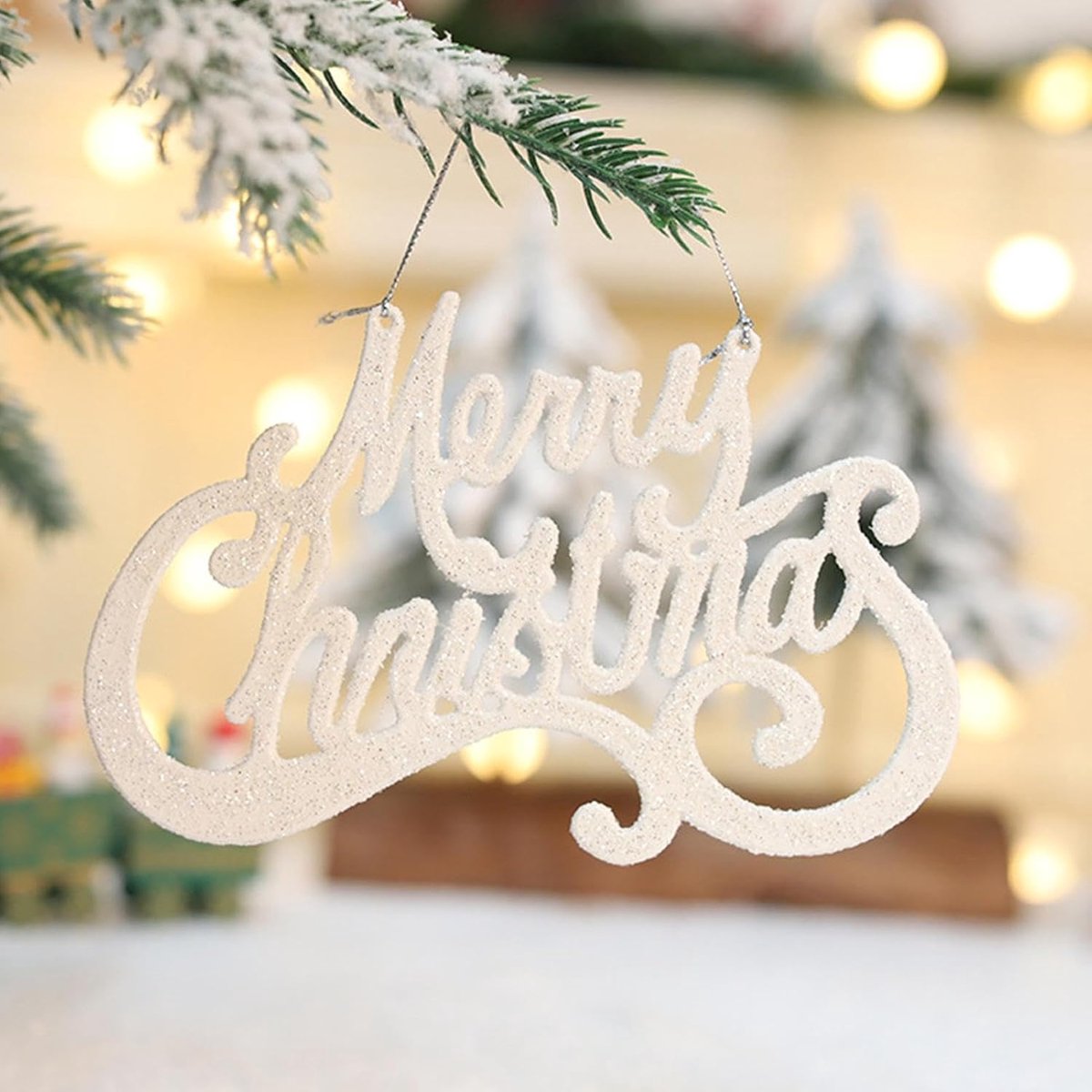 STAR&STER Kerstboomdecoratie in Lettervorm – Glanzende Gouden Vista Letters – Pailletten Ornament voor Kerstboom – Feestelijke Hanger met Initialen of Woorden
