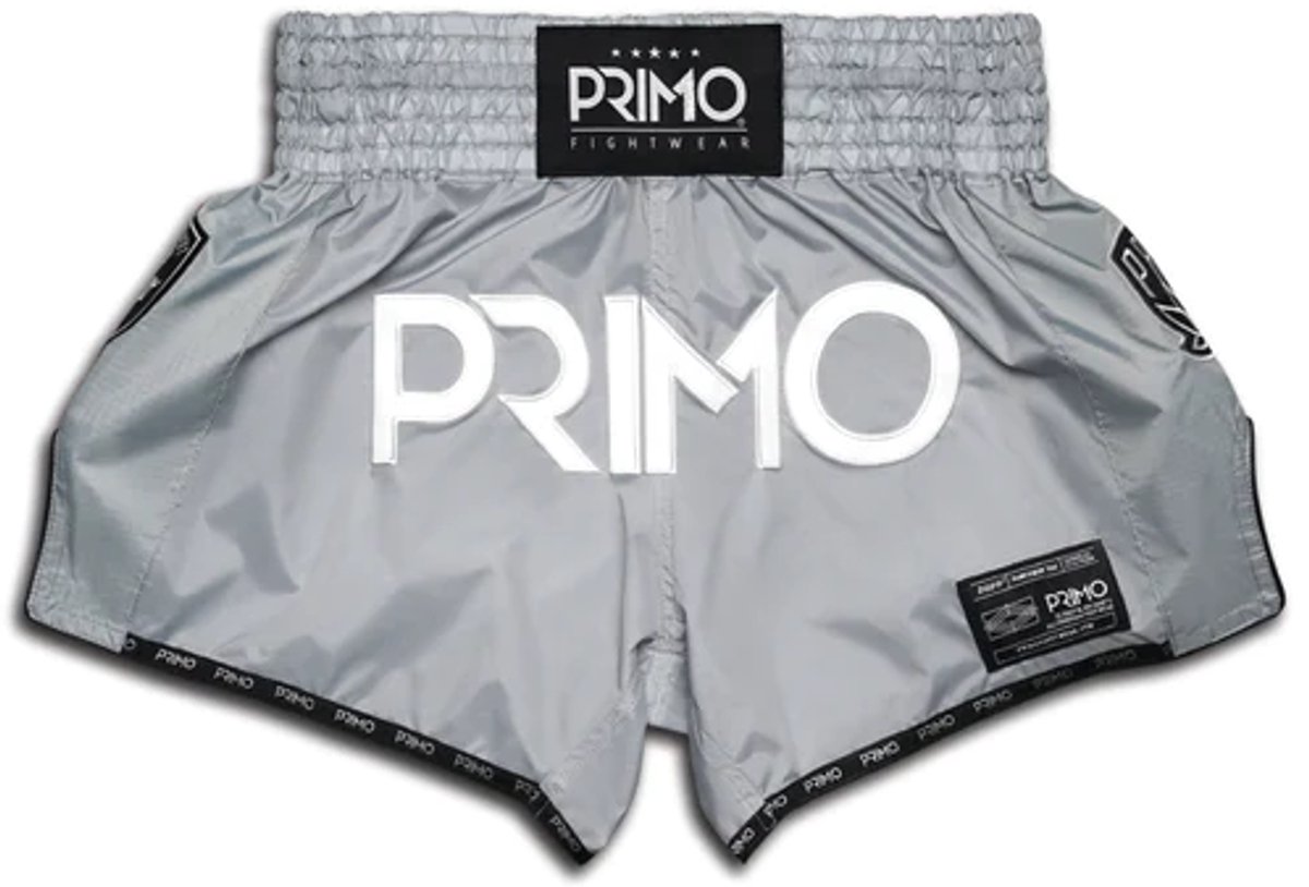 Primo Muay Thai Shorts - Super Nylon - Hammerhead Grey L