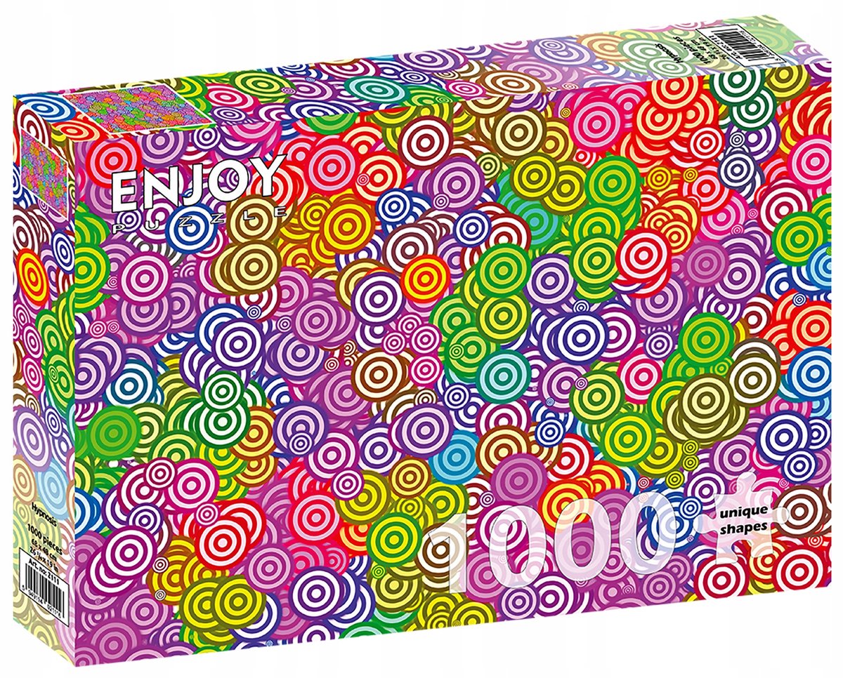 Merkloos Legpuzzel 'Hypnose' - 1004 Stukjes - Logisch Denkspel