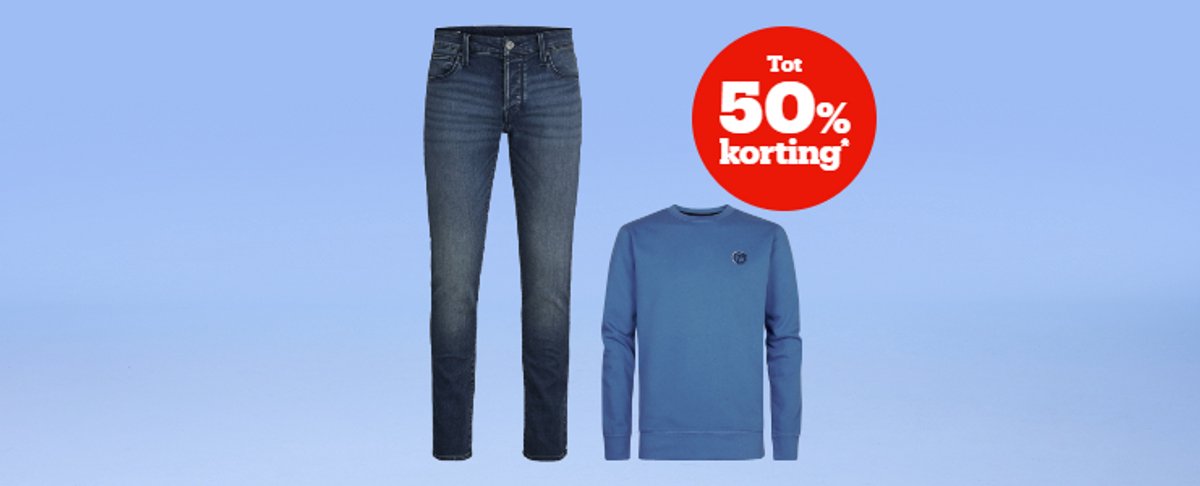 Tot 50% korting*