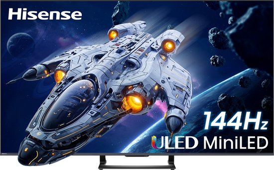 Hisense 65U7Q - 65 inch - 4K MiniLED - 144hz - 2025 - Hisense - €899,00