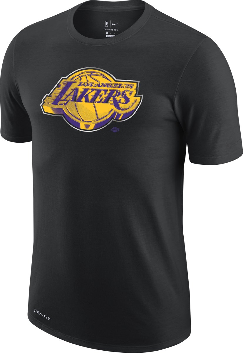 Nike LA Lakers Shirt Zwart