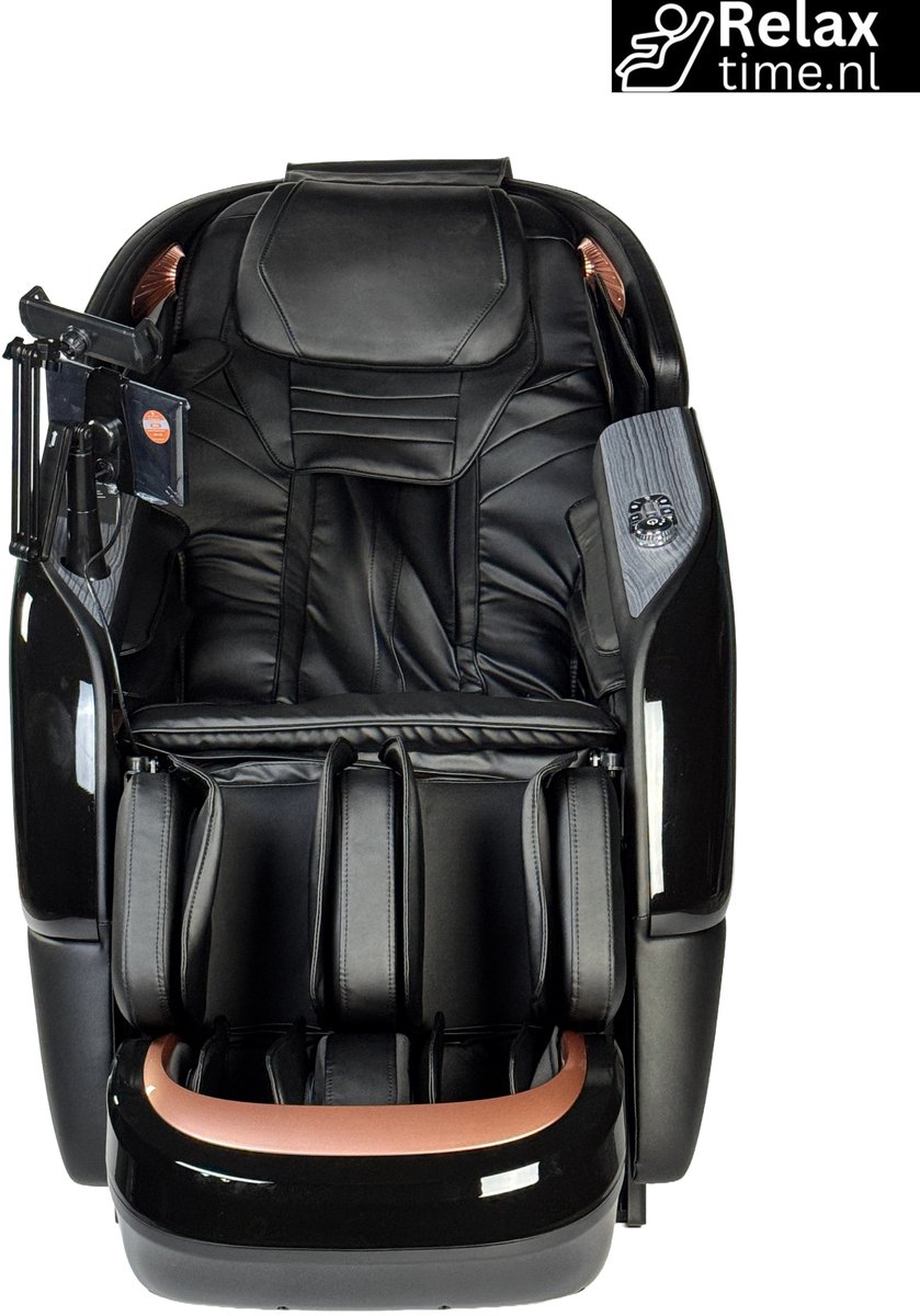Galileo Zwart - massagestoel - Compact model - 16 Airbags - Surround Sound - Massage stoel - Massagestoel Elektrisch - Massage apparaat thumbnail 2