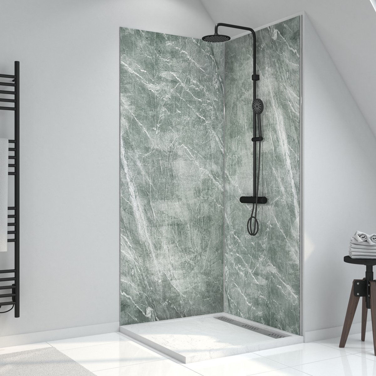 Panneau Mural Pierre Finition Artic Green 90 x 210 cm - STONE'IT ARTIC GREEN