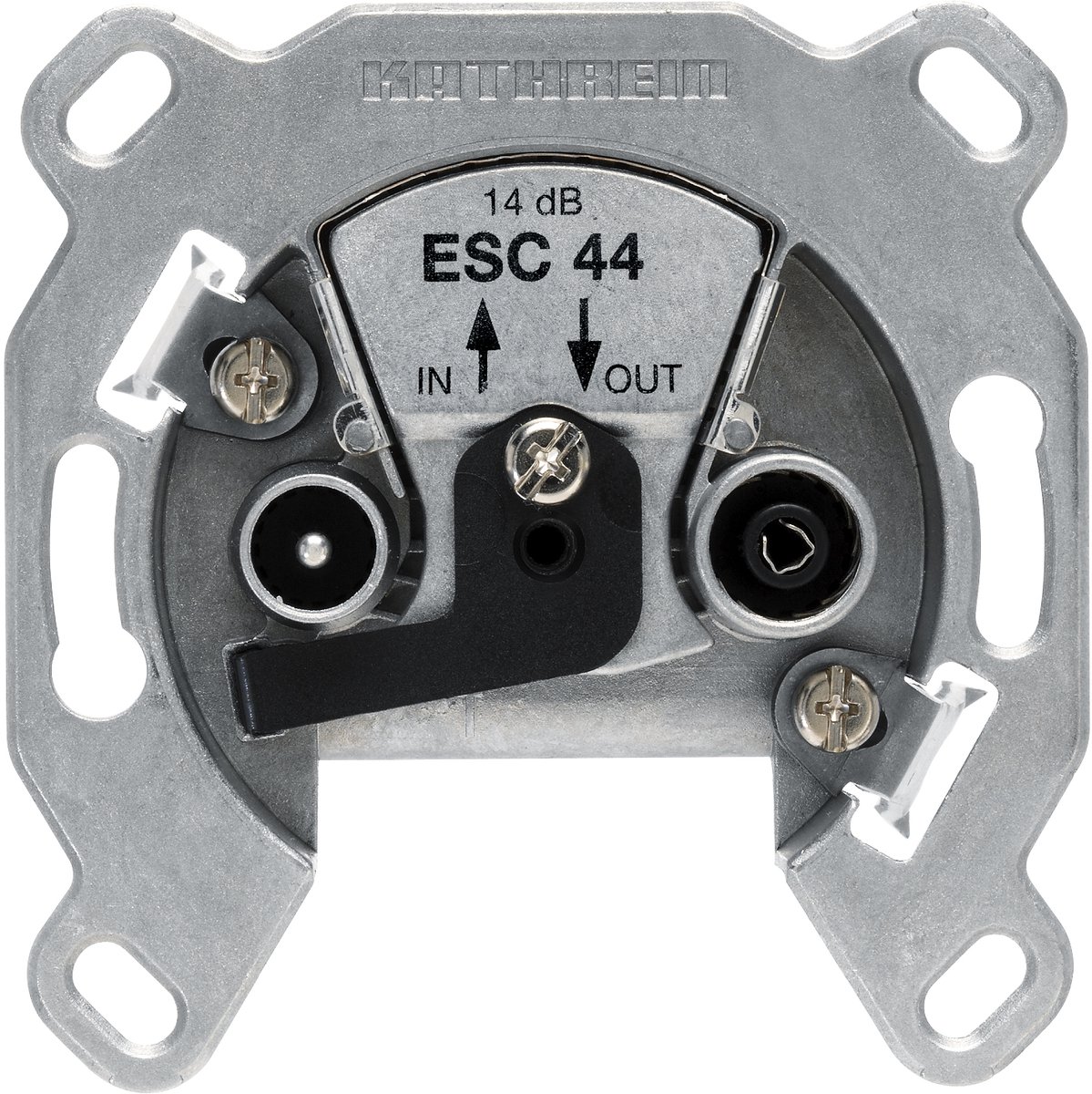 Kathrein ESC 44 Antennedoos BK Schroefbevestiging Loop-through outlet