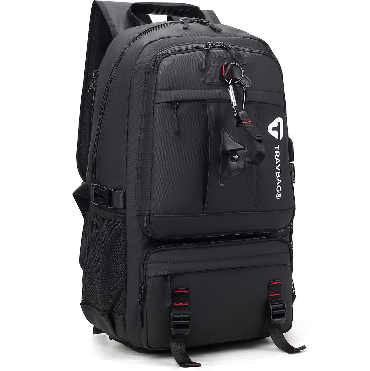 Bol.com TRAVBAG® VOYAGER Rugzak - Ruime capaciteit & Verstelbaar - Backpack Reistas - Wandelrugzak - Waterdicht - USB Oplaadpoor... aanbieding