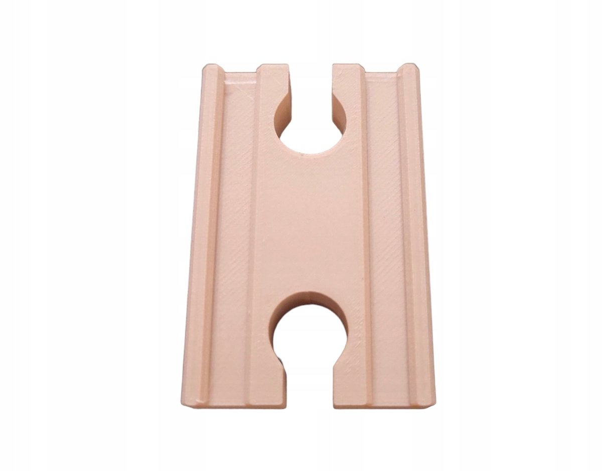Houten Treinbaan Connector - 3D Geprint, Geschikt voor Houten Treinen