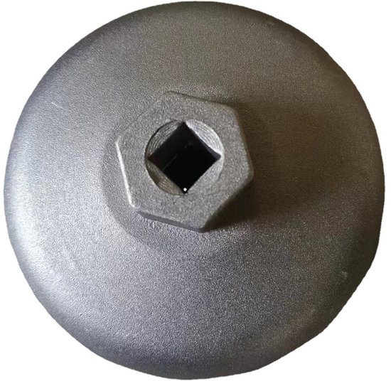 PULUZ - Clé à filtre à huile - 16 gorges, 86 mm - Pour Volvo et BMW - Argent