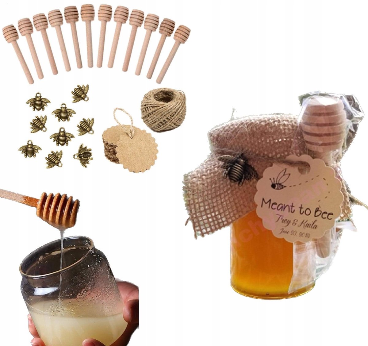 DIY Set voor Honingpot Decoratie - 151 Delig