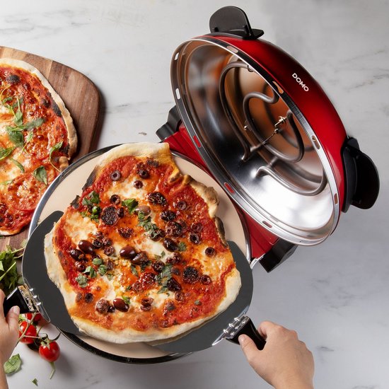 DOMO DO9284PZ Pizzamaker My Express - Rood — afbeelding 3