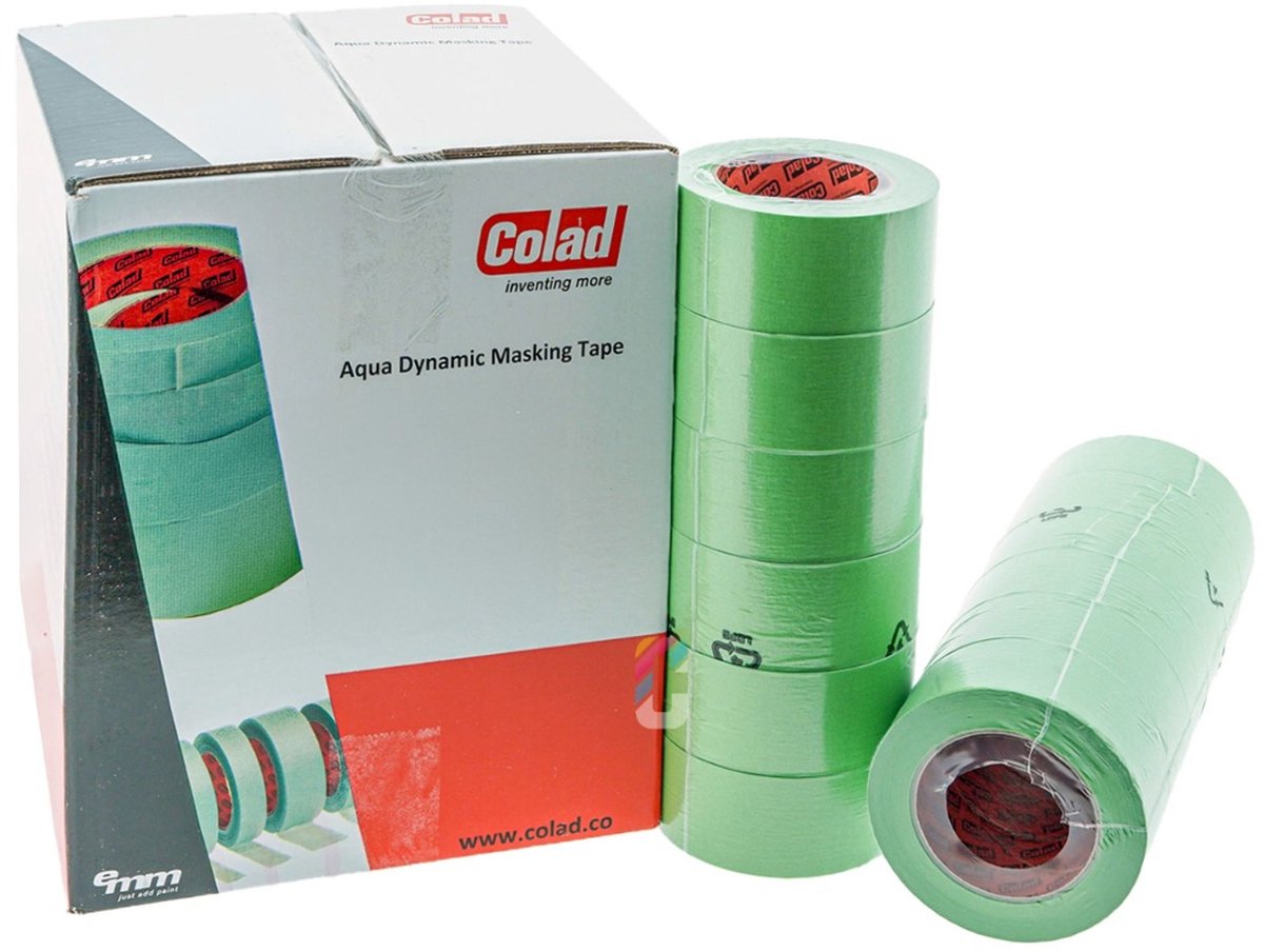 COLAD Aqua Dynamic Afplaktape 50mm - 24 rollen a 50 meter