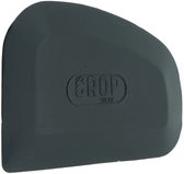 CROP Putty Rubber - 11x8cm - Zwart - Spatule Flexible pour Mastic - Maniable et Pratique