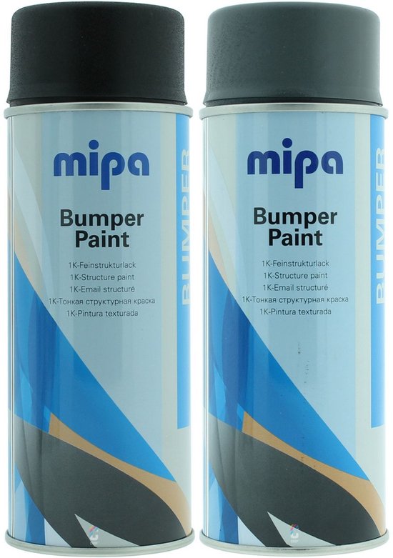 MIPA Spray Bumper 400ml - Zwart
