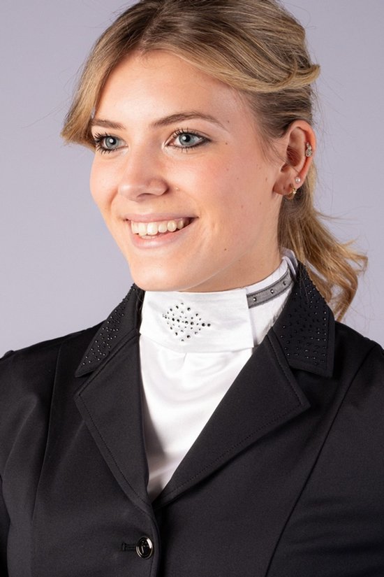 Foto: Harry s horse plastron sparkle wit grijs