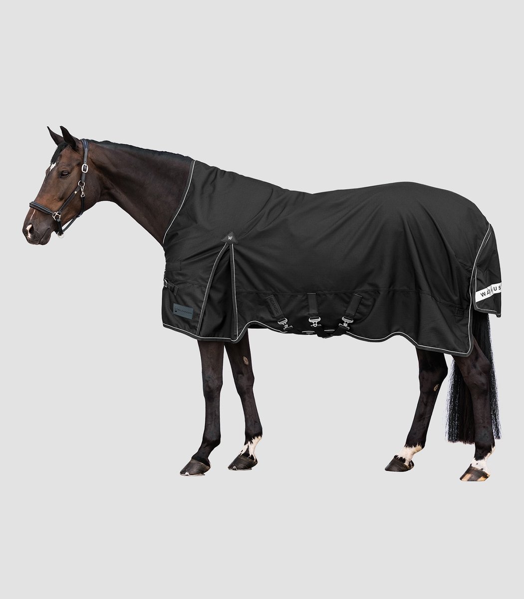 WALDHAUSEN REGENDEKEN SCANDIC HIGHNECK LIGHT 0GR Zwart