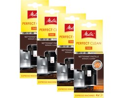Melitta Perfect Clean - Espresso Machinereiniger - 4 x 4 zakjes