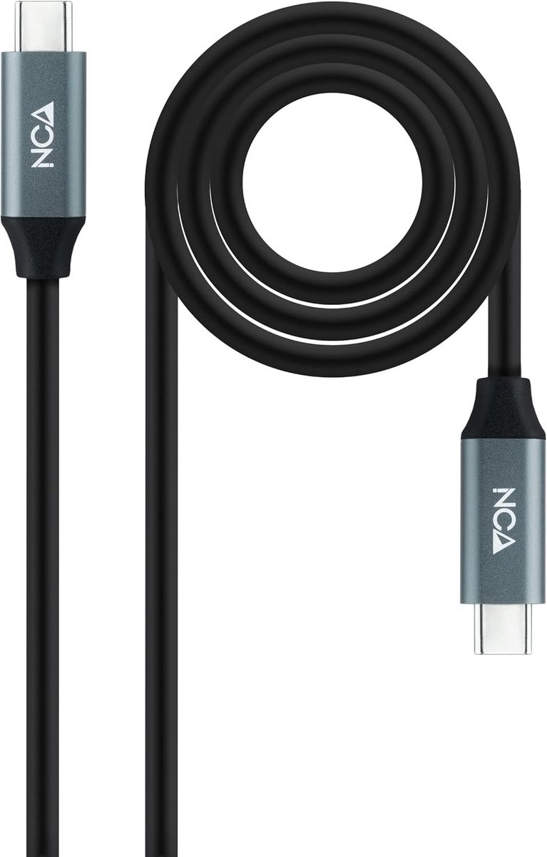 USB 3.2 Gen2x2 kabel 20 Gbit/s 5A 100W 4K 60Hz USB-C M-M 1,5m