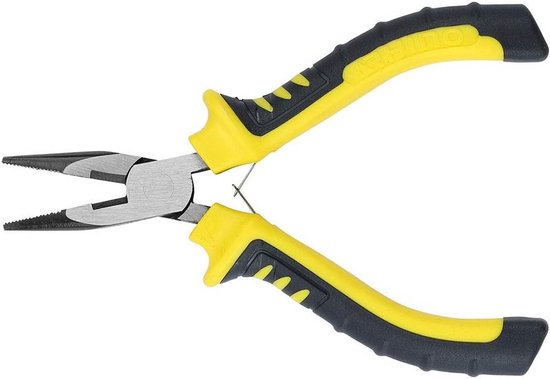 Mini-snaveltang 115 mm - Hoogwaardig staal - Universeel inzetbaar - Ergonomisch ontwerp - Levenslange garantie - Verkrijgbaar in meerdere maten van Merkloos	 — afbeelding 4