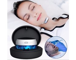 Slim Antisnurkapparaat – Dubbele Pulse Spierstimulator – Stop Snurken en Ademhalingscorrector –Gezondheidszorg – Snurkstopper, Ademhalingshulp, Snurkbehandeling, Snurkpreventie