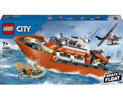 Product afbeelding van LEGO City Exploration - Kustwacht Reddingsboot - Met Helikopter