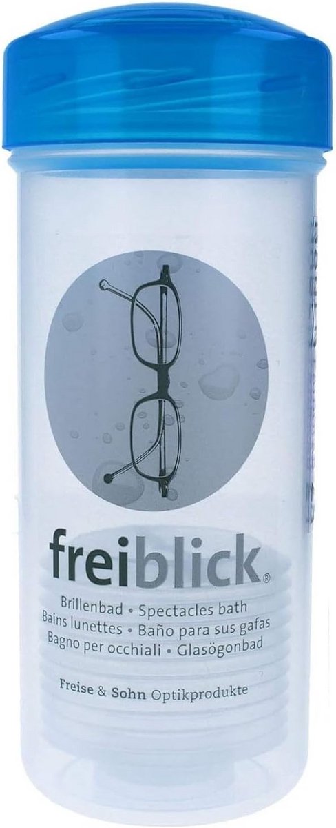 Brillenbad Schudbad Blauw - Basic