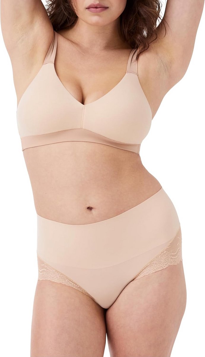 Onzichtbare Tanga Broekje voor Vlakke Look - Hi-Hipster Tailleslip