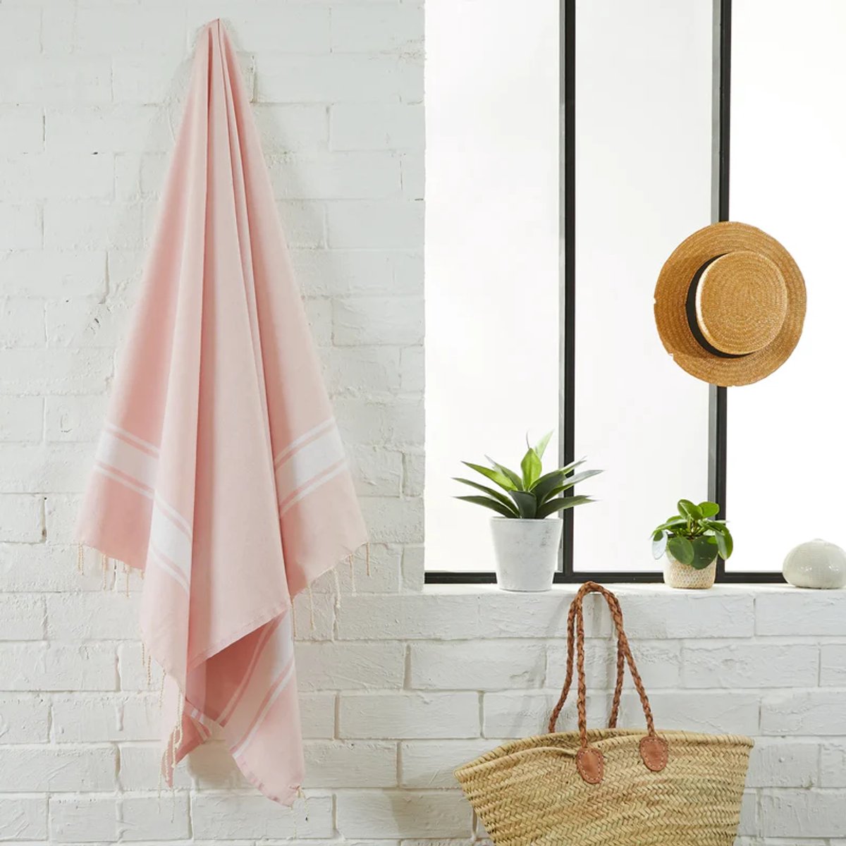 Fouta Hamamdoek By Foutas Kids Classic Babyroze 70 x 140 cm