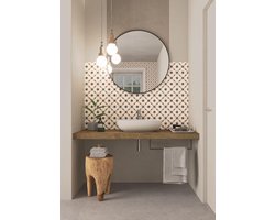 Keramische wand- en vloertegels, fijnsteengoed, Regent Sand, 16,5 x 16,5 cm, 1,1 m²