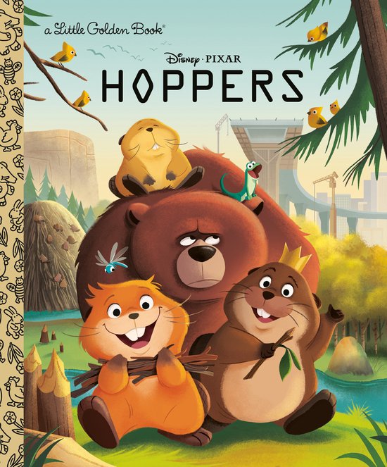 Little Golden Book- Disney/Pixar Hoppers Little Golden Book