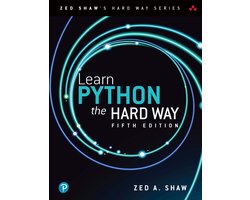 Omslag van Zed Shaw's Hard Way Series- Learn Python the Hard Way