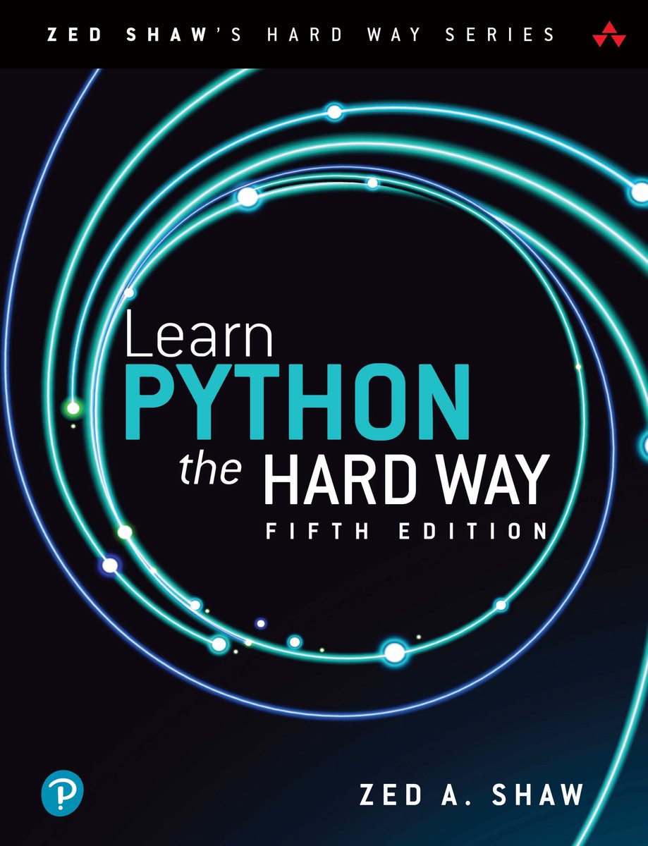Omslag van Zed Shaw's Hard Way Series- Learn Python the Hard Way