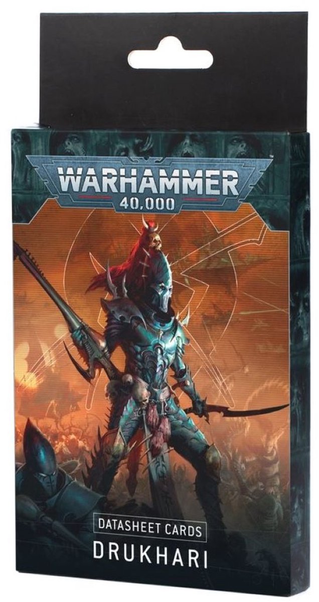 Warhammer 40K - Drukhari - Datasheet Cards (45-02)