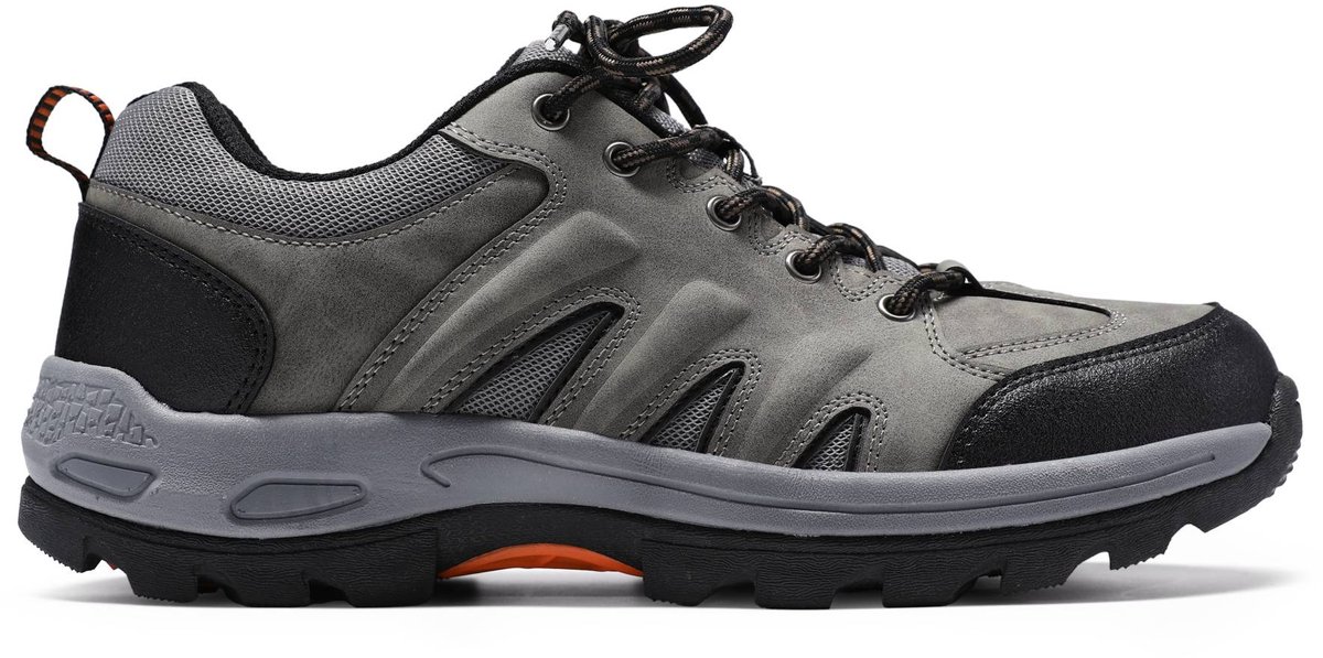 YOUTHUP Heren Casual outdoorschoenen lage top 42 Grijs