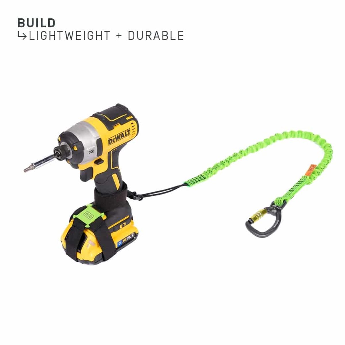 NLG Drill Harness Set - Valbeveiliging voor accu gereedschap - Accuschroeftol zekering